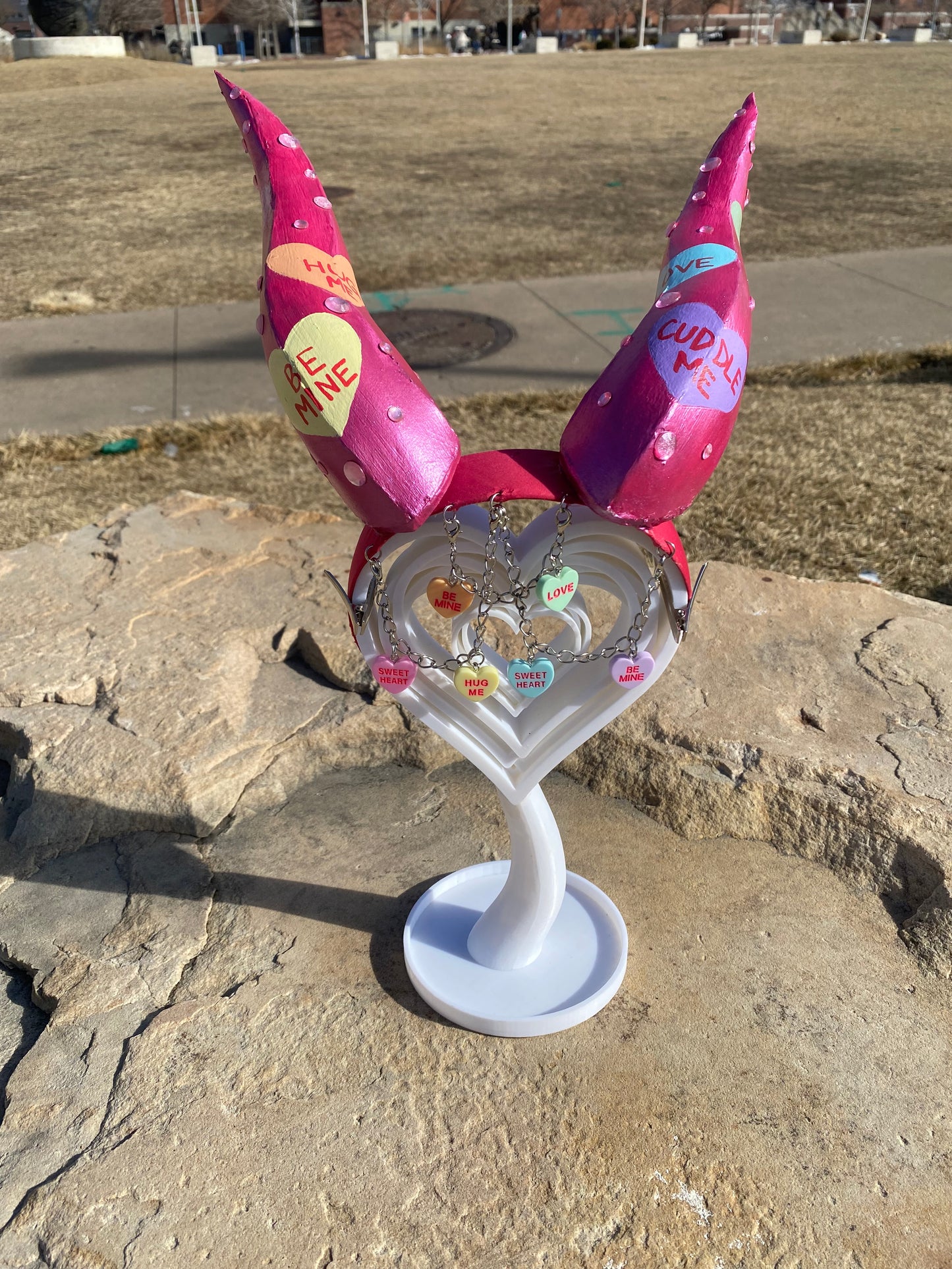 Conversation Hearts Horns