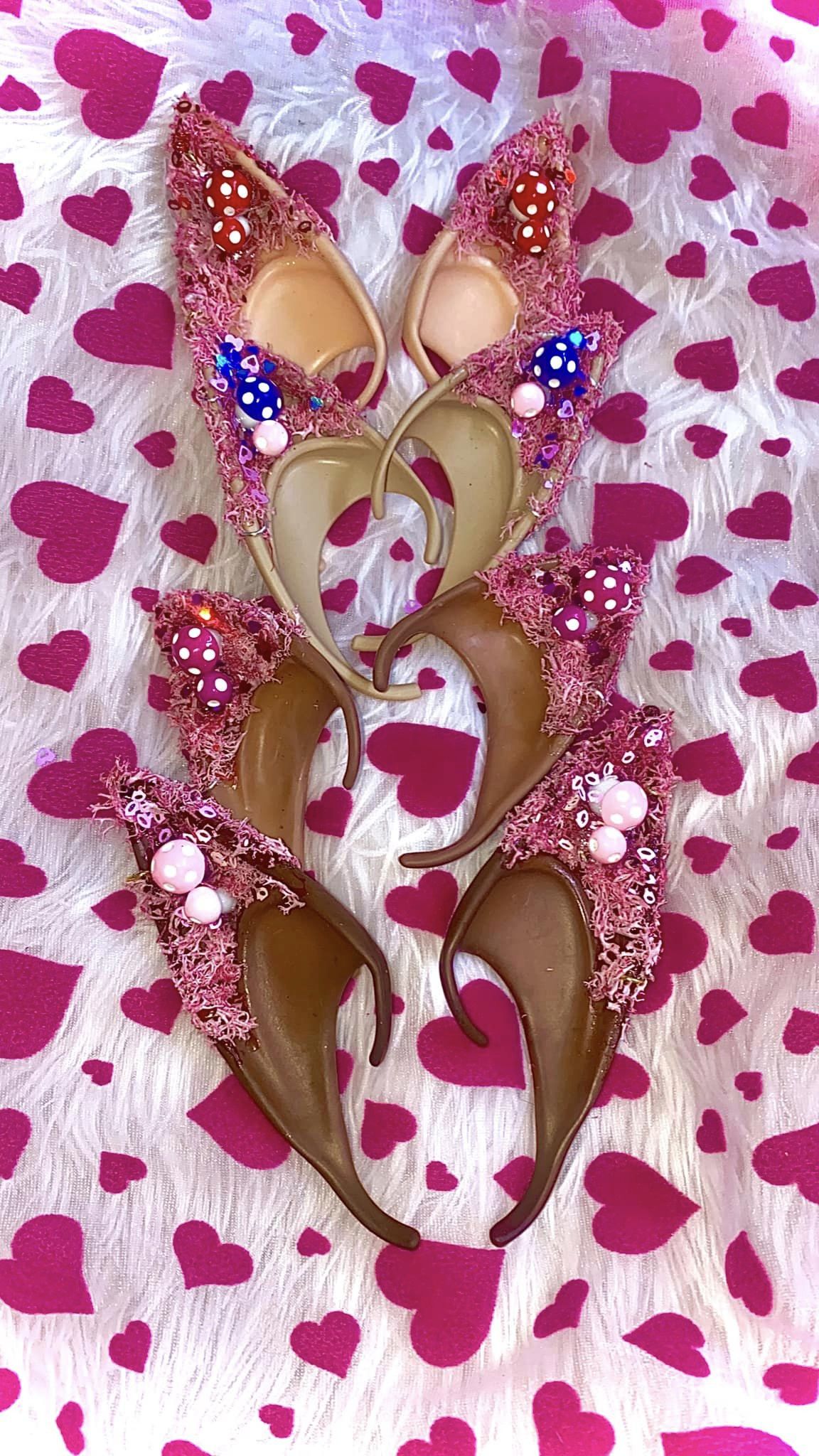 Fairy Elf Ears - Hand Dyed to your skintone