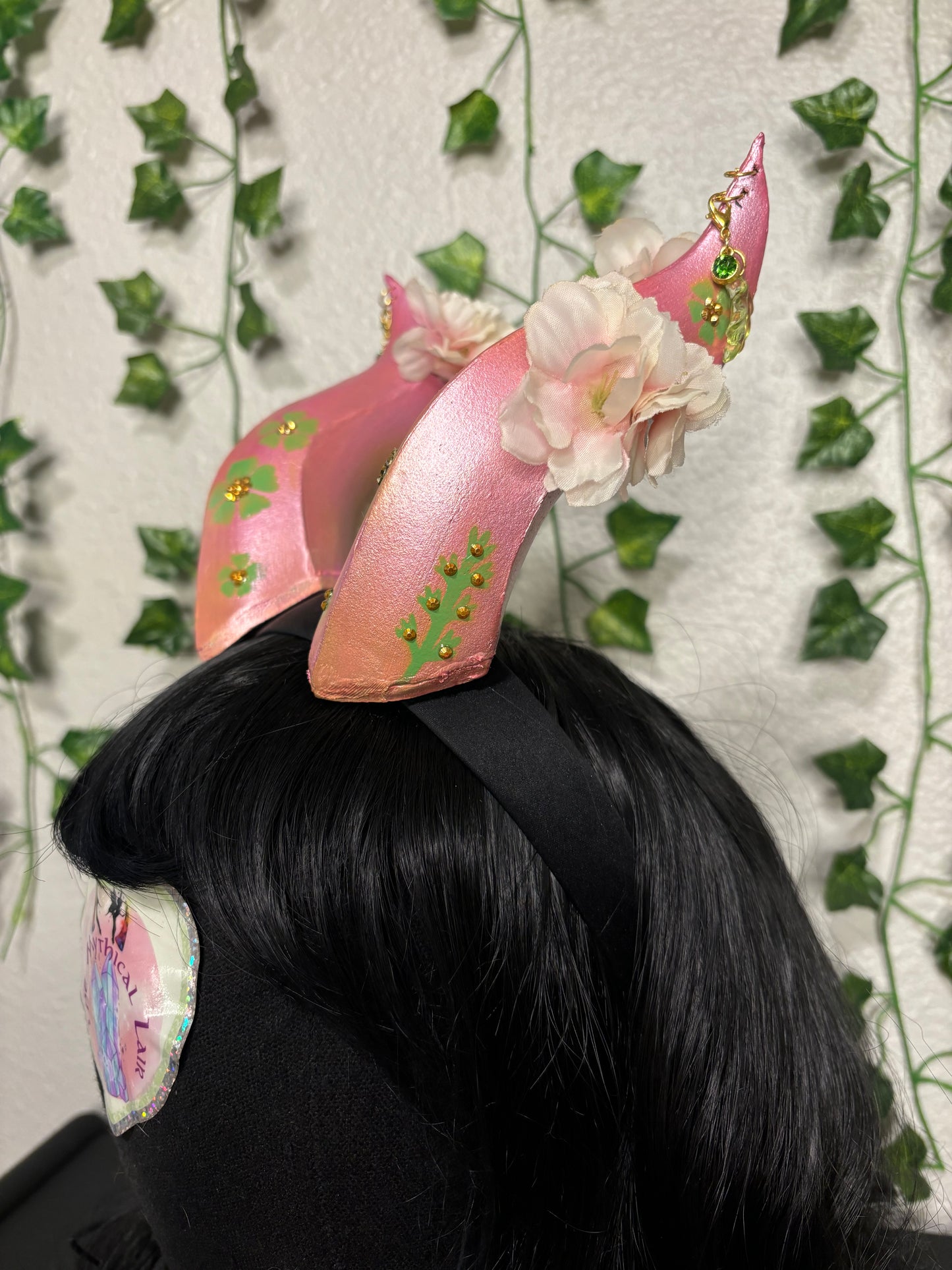 Cherry Blossom Cvnt Dragon Horns