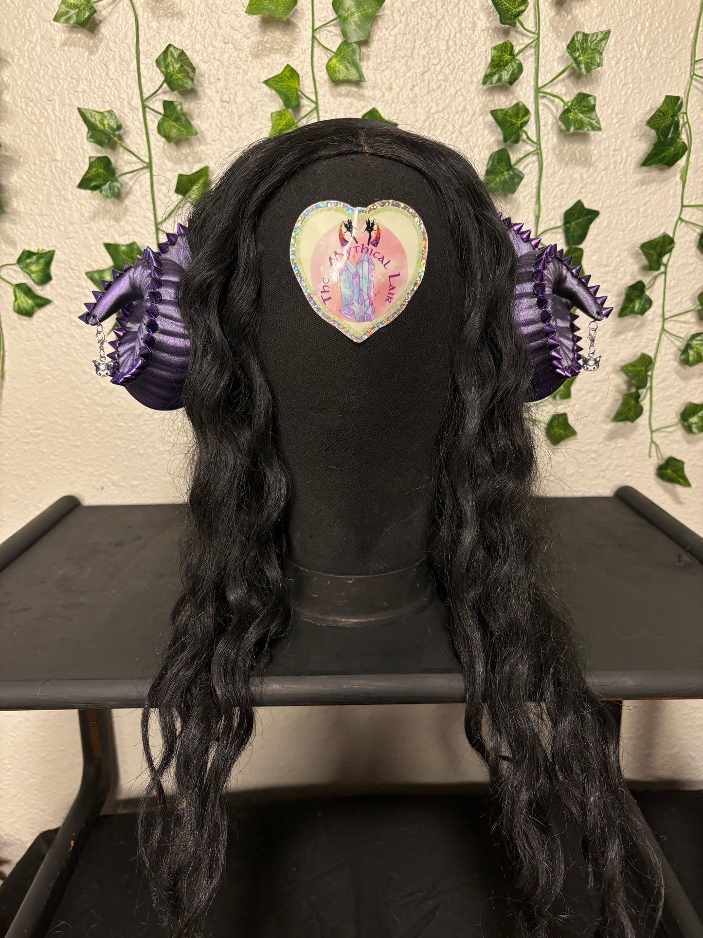 Kuromi inspired rams horns