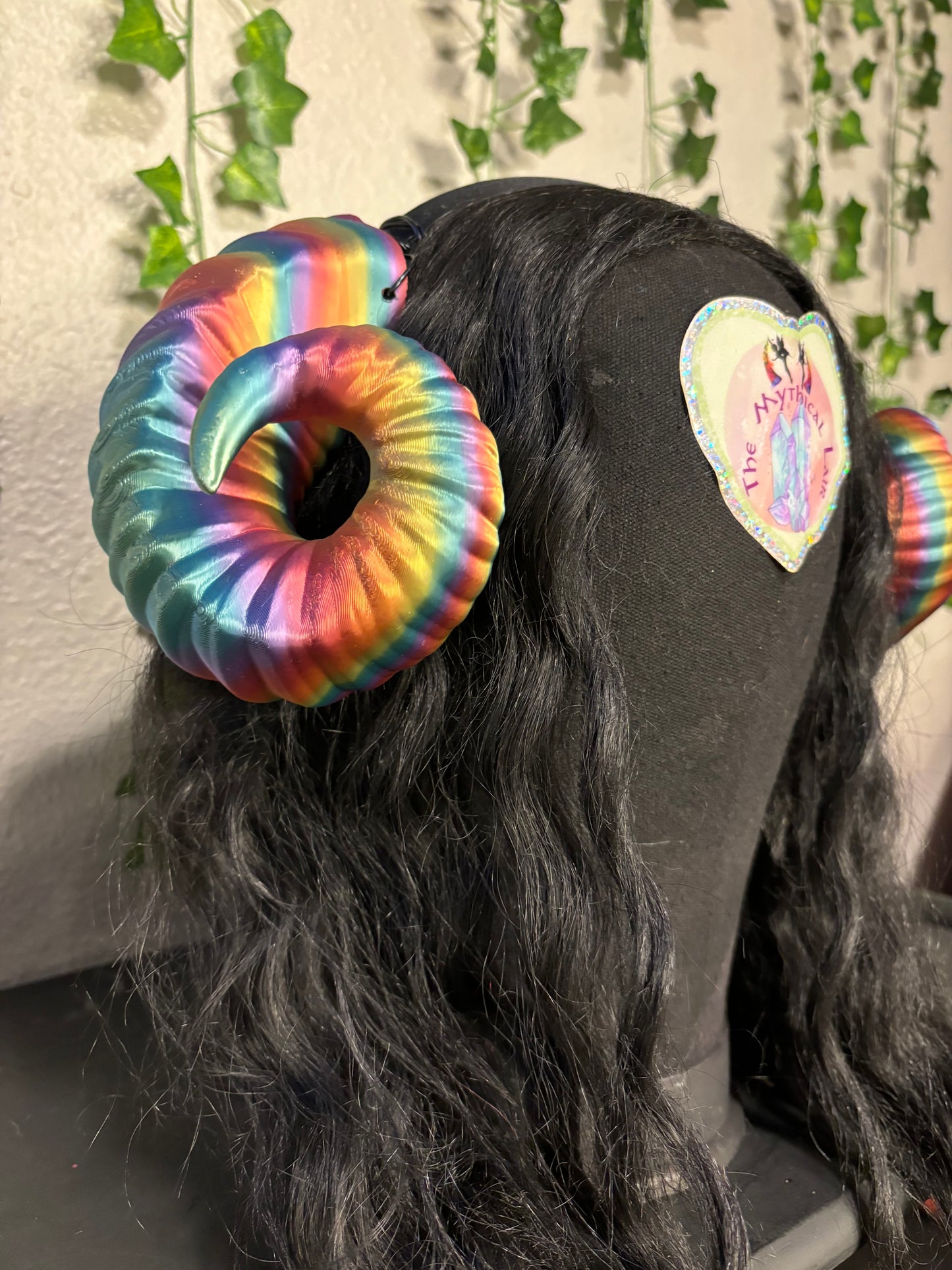 Rainbow Rams Horns
