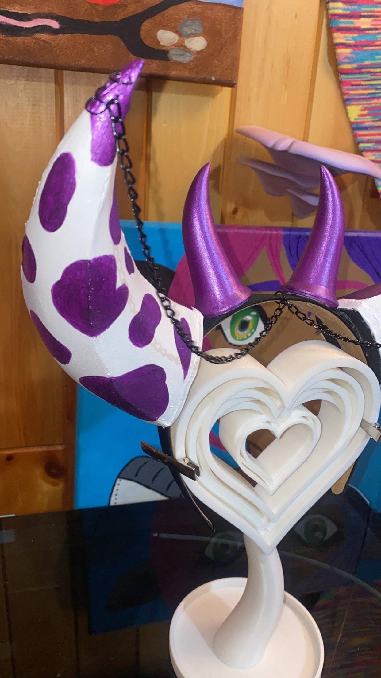 Tequila Purple Cow Horns