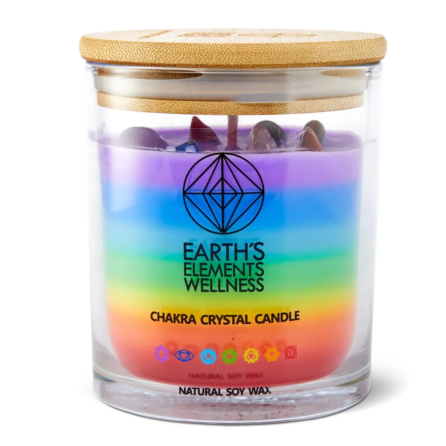 Earth's Elements - 7 CHAKRA CANDLE