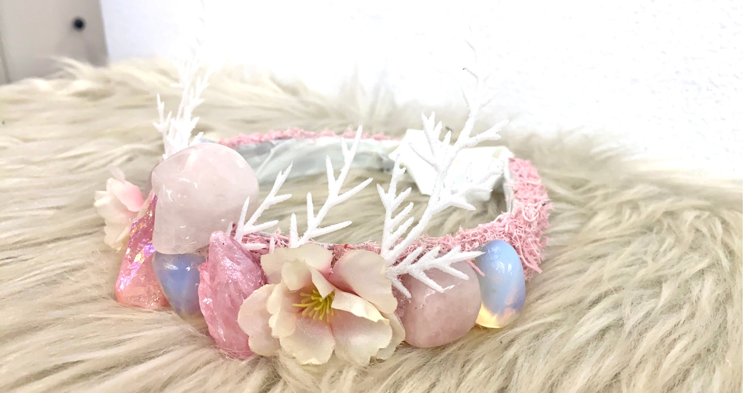 Pink Winter Dream Crown