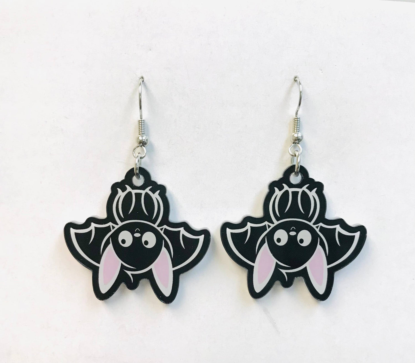 Bat Earrings (Black version)
