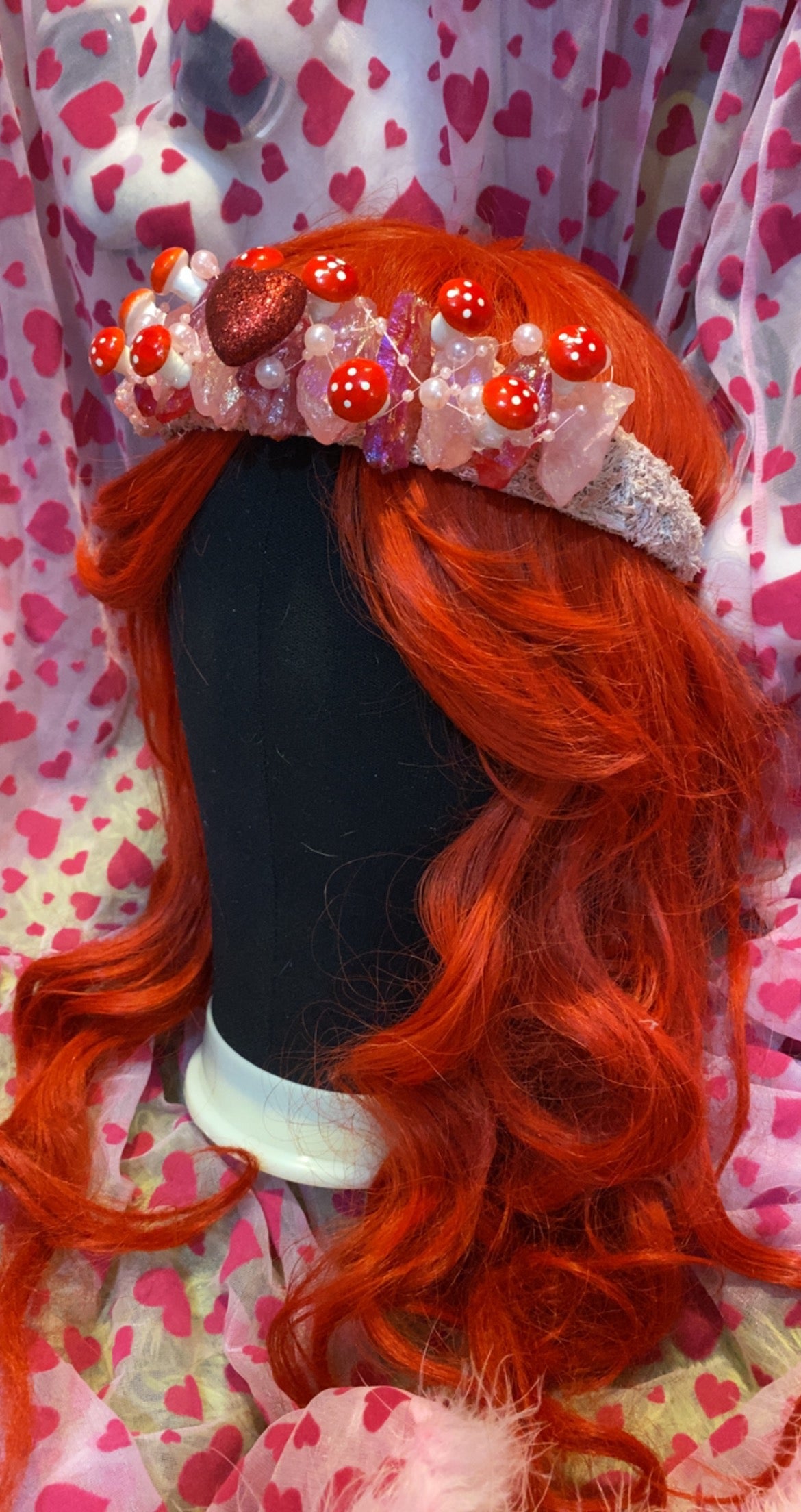 Strawberry Shortcake Crown (Pink)