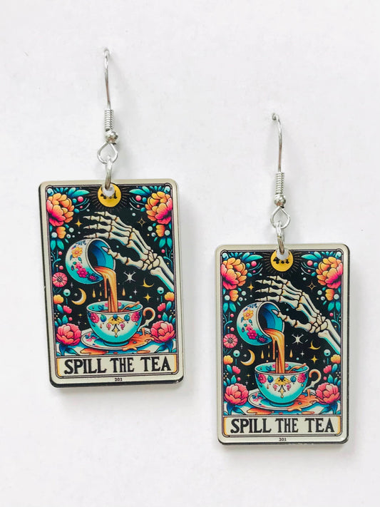 Spill The Tea Earrings