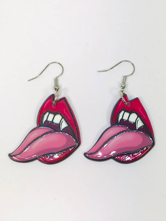 Vampire Fang Earrings