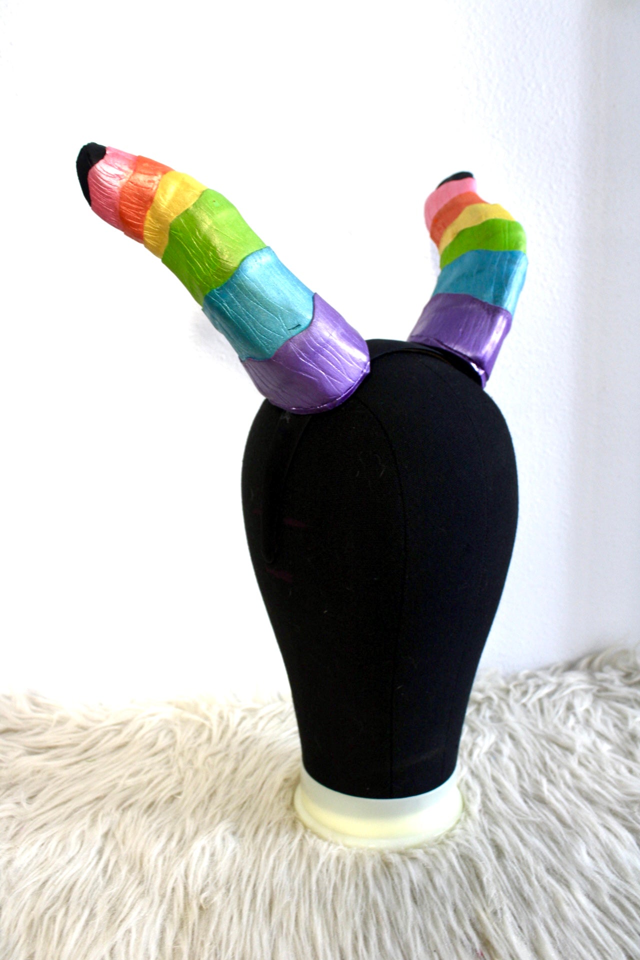 Rainbow Gay Pride Horns